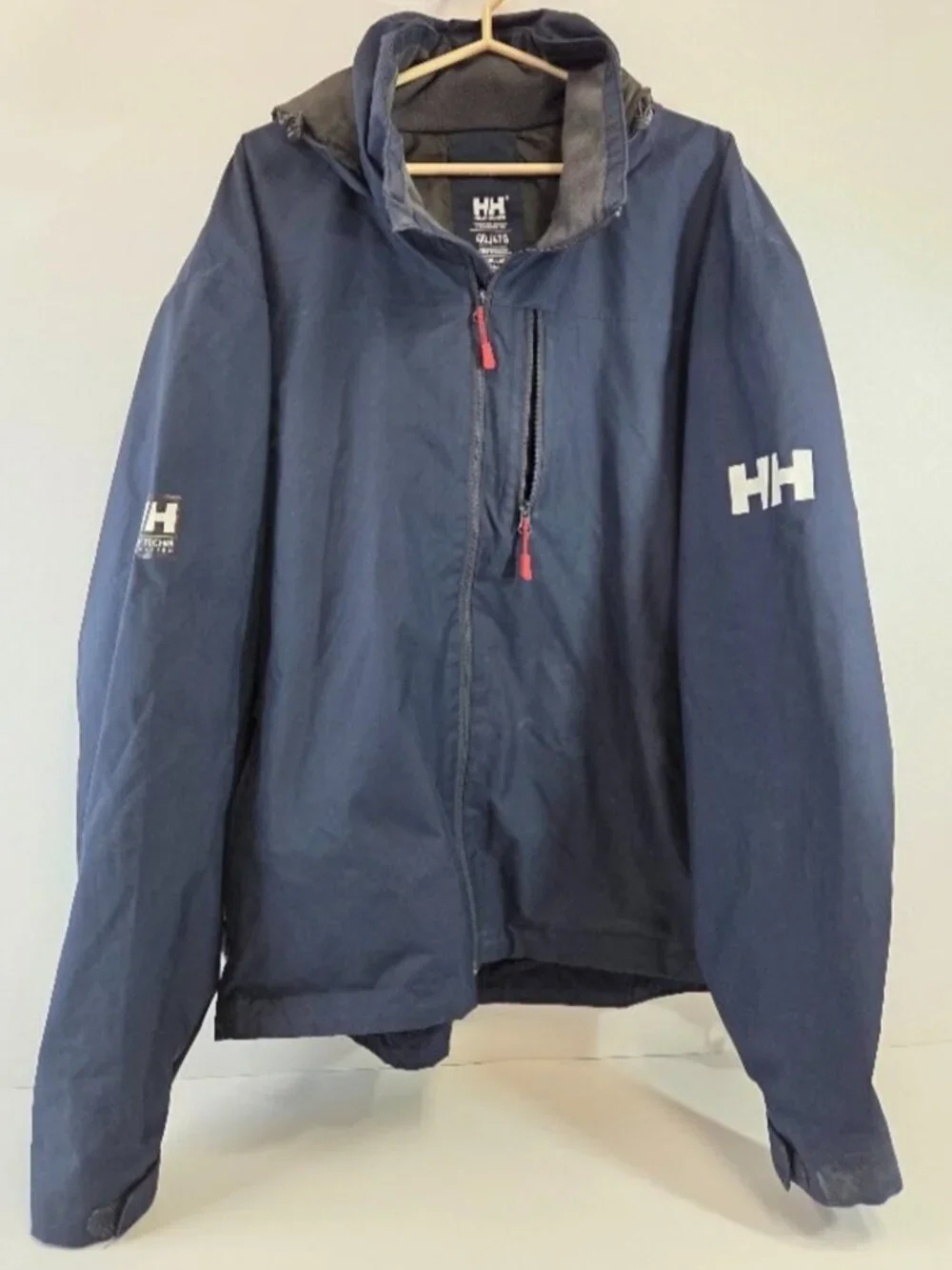 Helly Hansen Mens Midlayer Jacket Blue Size 4XL Big & Tall